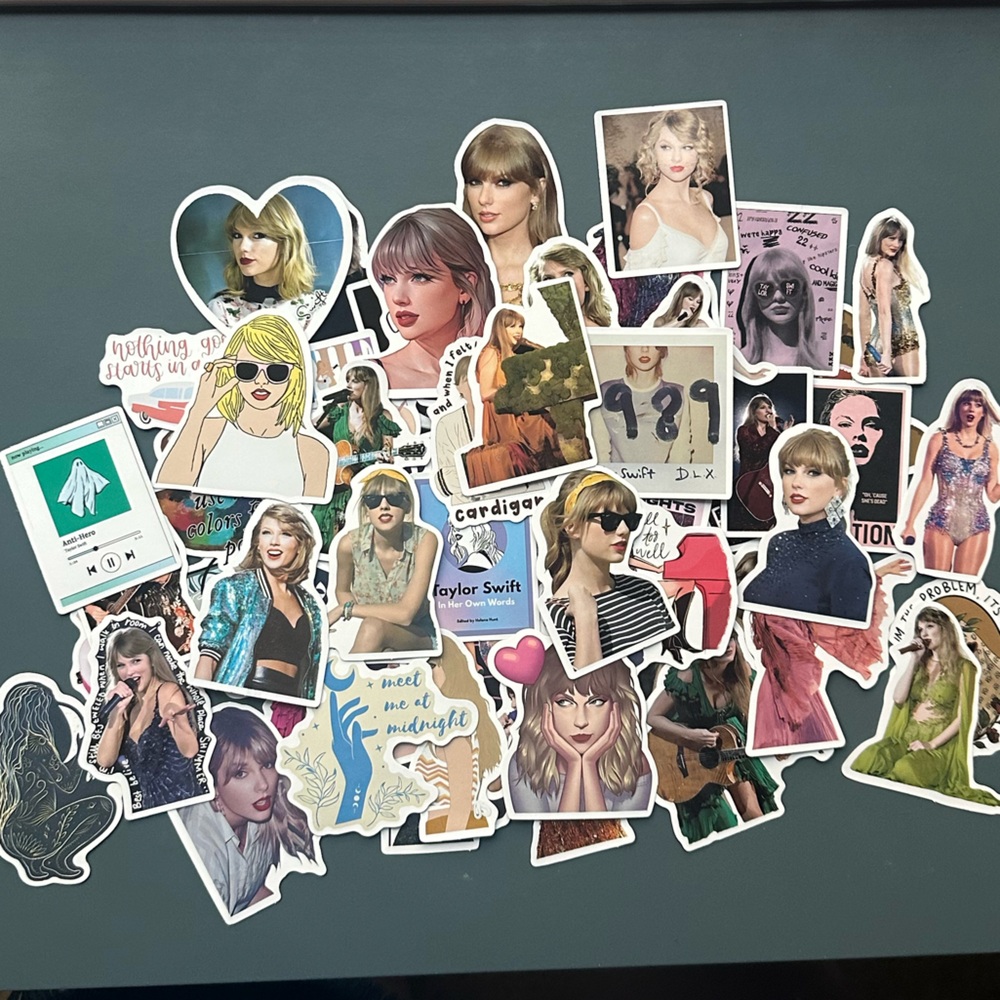 20 Random Pop Star Stickers